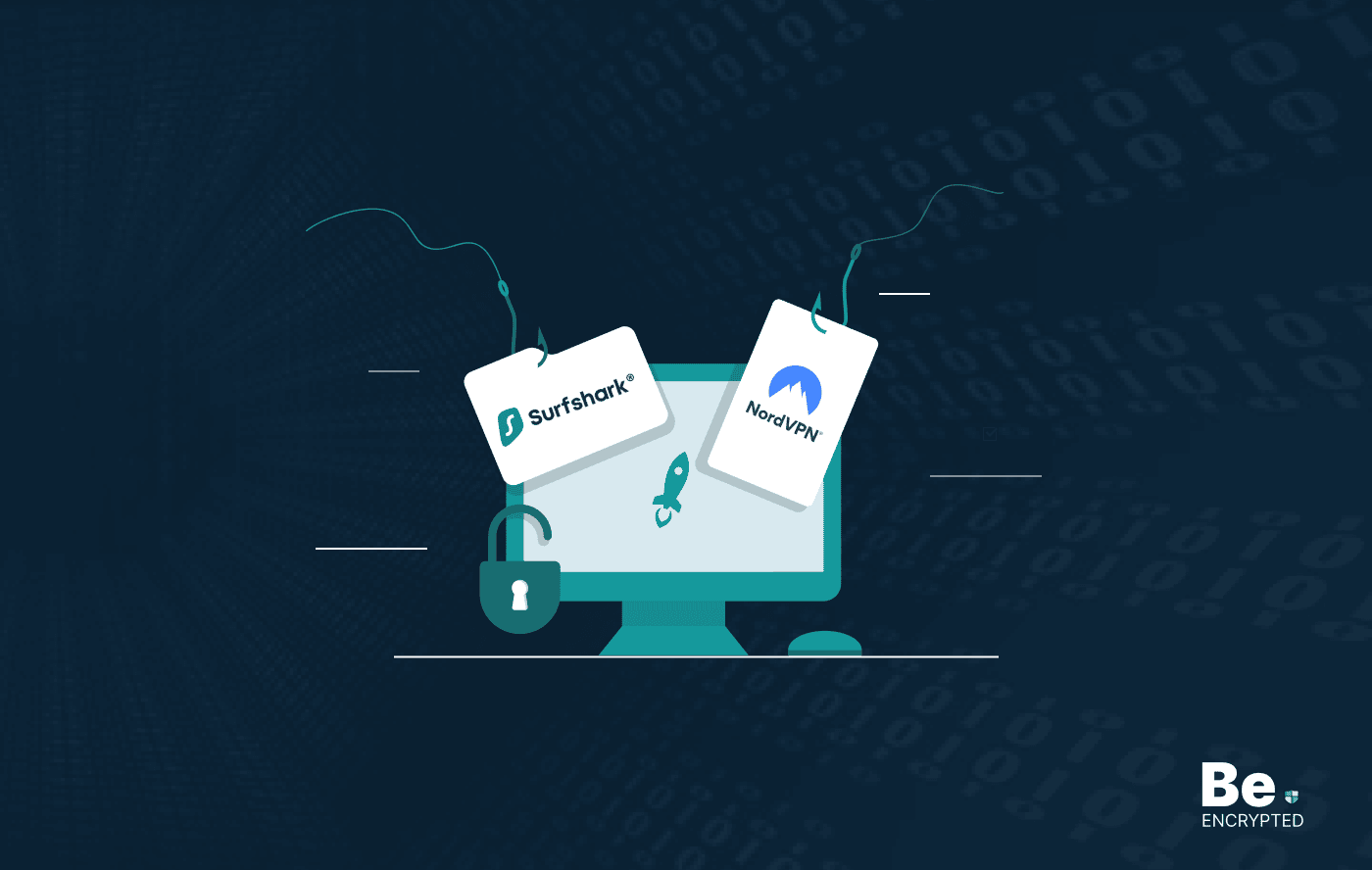 Surfshark and Nord VPn Providers